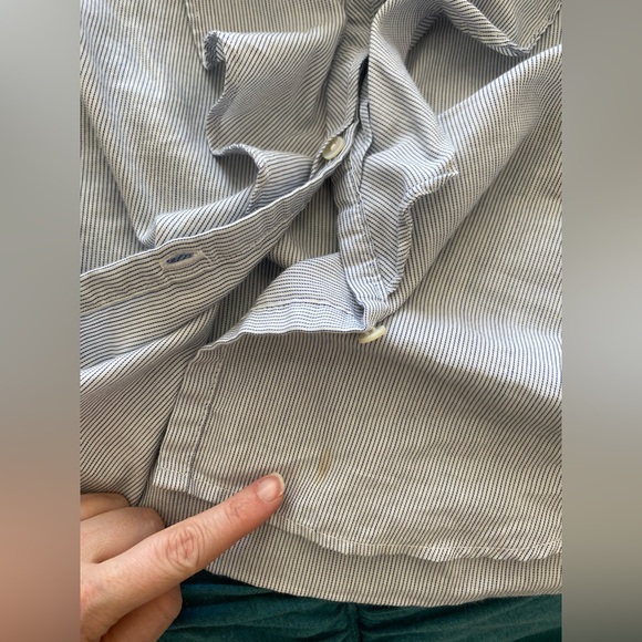 Striped ruffled blouse - Picture 6 of 6